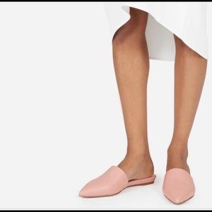 Everlane pink “the pointed slide” 6.5